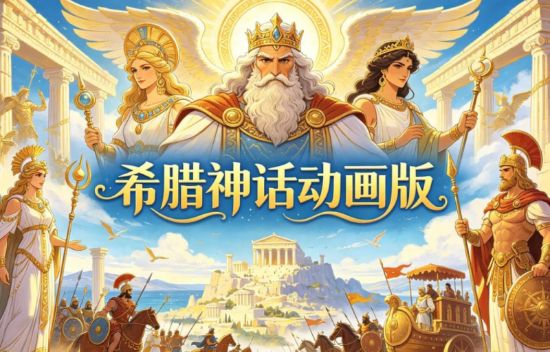 希腊神话课动画版，打开西方文明的想象力之门-课程资源网