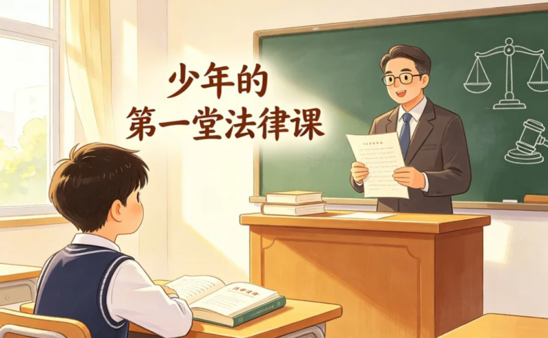 少年的第一堂法律课，学会用法律保护自己-课程资源网