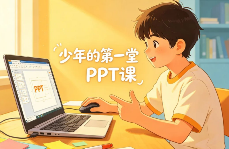 少年的第一堂PPT课，让孩子学会用PPT高效表达与展示-课程资源网
