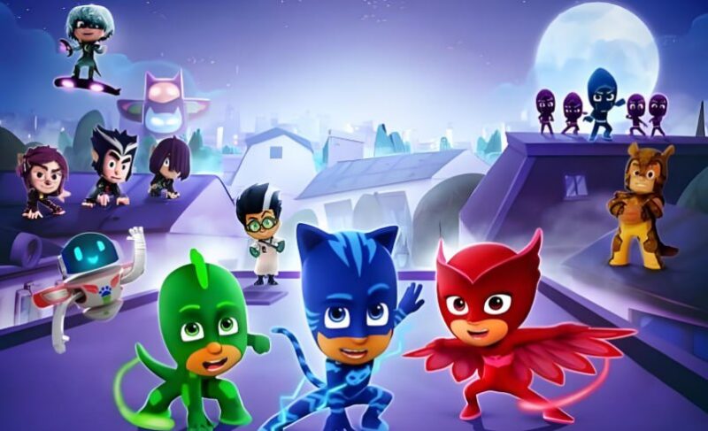 《睡衣小英雄 PJ Masks》少儿英语启蒙动画 (1-4季) 全集观看-课程资源网