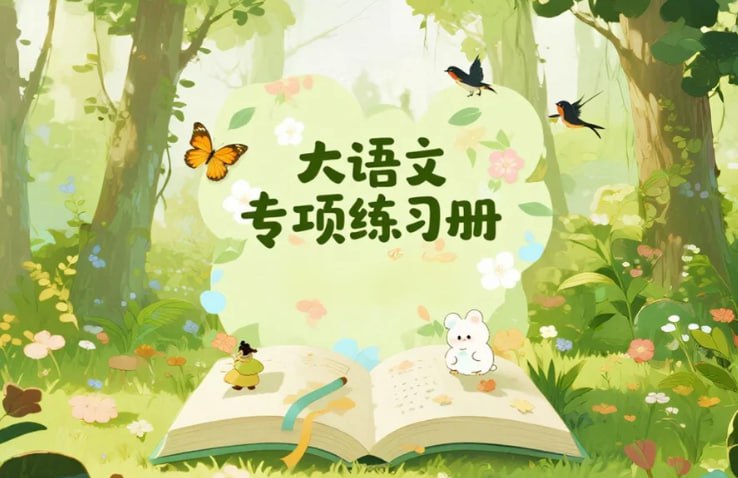 小学大语文专项练习册，阅读理解+写作训练+基础知识全突破-课程资源网
