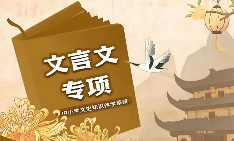 豆伴匠《文言文专项课程》，系统掌握文言文知识与阅读技巧-课程资源网