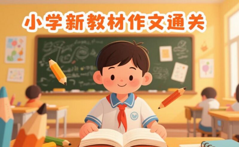 少年得到《小学新教材作文通关》，读后感写作专项突破课-课程资源网
