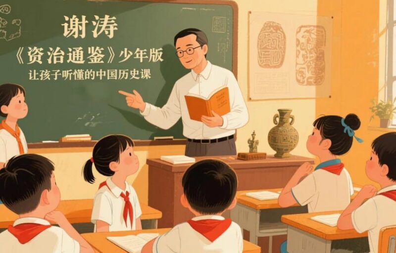 谢涛《资治通鉴》少年版200集，让孩子听懂的中国历史课-课程资源网