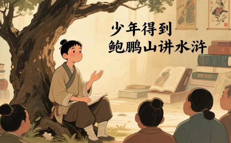 少年得到《鲍鹏山讲水浒》300讲全集，深度解读文学经典-课程资源网