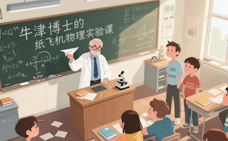 少年得到亲子物理课，牛津博士的纸飞机物理实验课-课程资源网