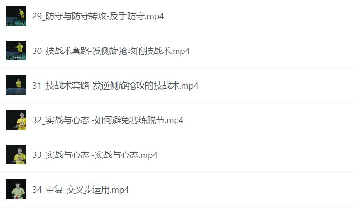 名称：全世爆乒乓球专业教学课程 | 从入门到进阶的全面乒乓训练-课程资源网