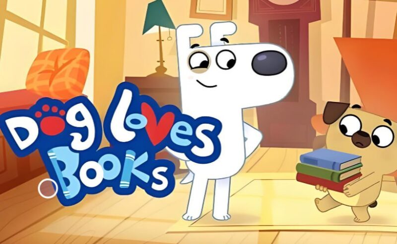 BBC英语启蒙动画《狗狗爱读书 Dog Loves Books》-课程资源网