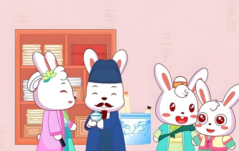 兔小贝国学《三字经》启蒙课，动画儿歌轻松学经典-课程资源网