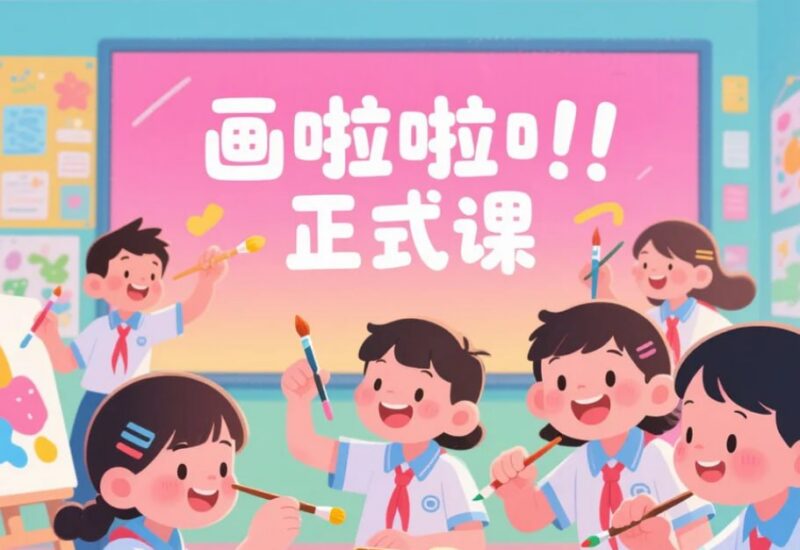 画啦啦正式课+教学视频，与孩子共创的艺术思维启蒙课堂-课程资源网