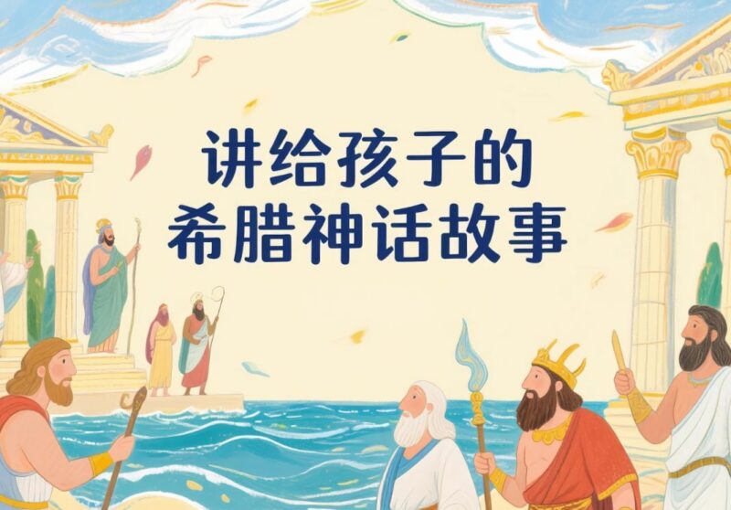 讲给孩子的希腊神话故事，众神传说与英雄冒险的趣味启蒙-课程资源网