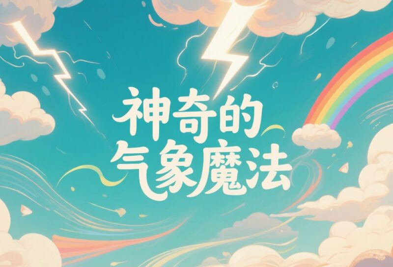 儿童气象科普动画，神奇的气象魔法-课程资源网