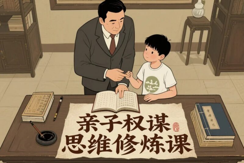 亲子权谋思维修炼课，培养孩子策略思维与格局视野-课程资源网