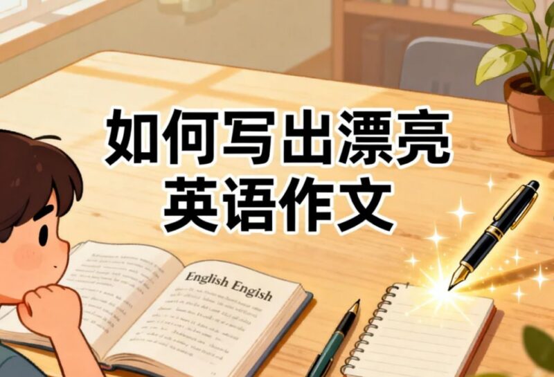 《如何写出漂亮英语作文》,从词句积累到篇章结构-课程资源网