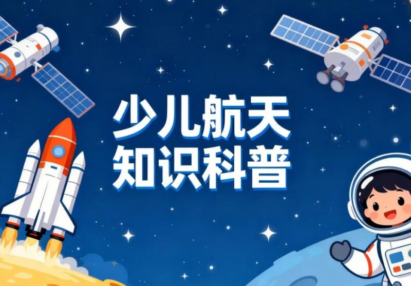 少儿航天知识科普启蒙合集,带孩子探索宇宙奥秘-课程资源网