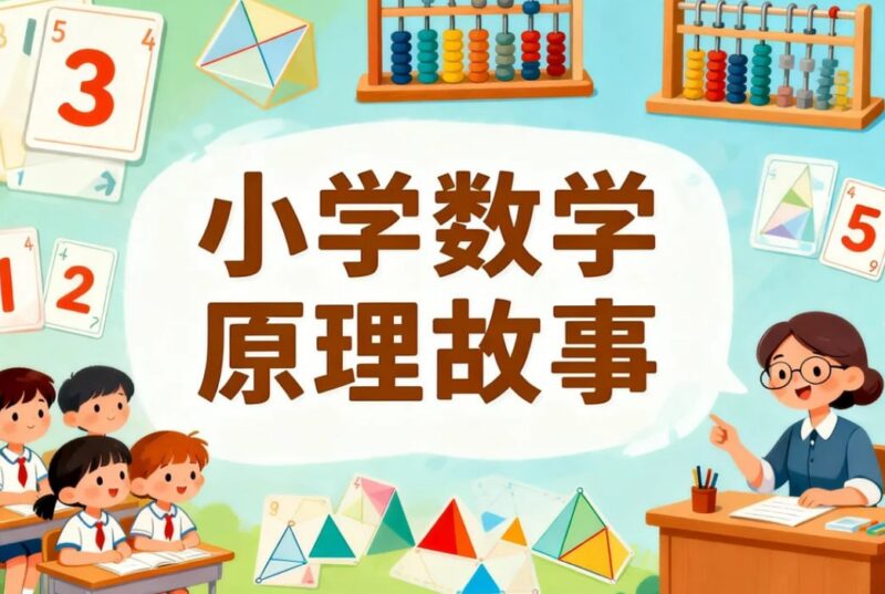 小学1-6年级数学原理故事，用故事讲透数学原理-课程资源网