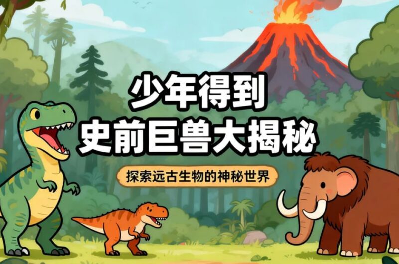少年得到《史前巨兽大揭秘》，带孩子解锁古生物知识-课程资源网