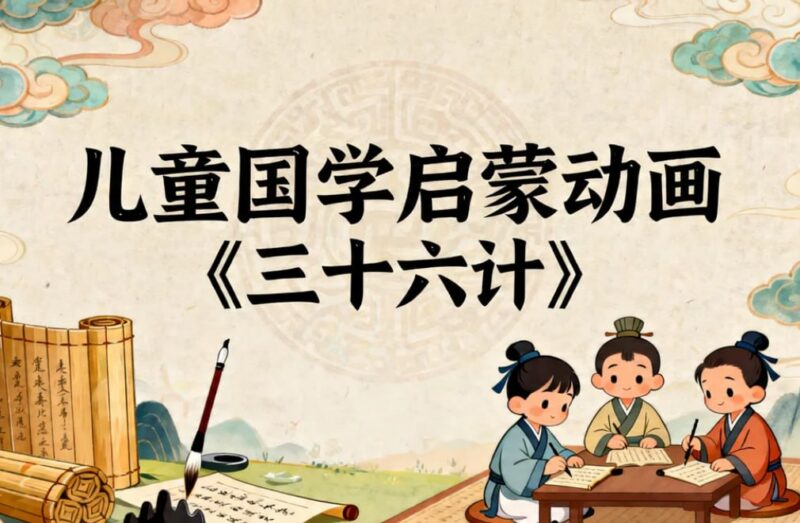 儿童国学启蒙动画《三十六计》，轻松培养谋略思维-课程资源网