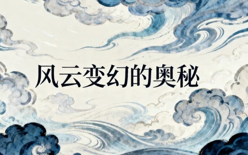 风云变幻的奥秘,看懂天气背后的自然规律-课程资源网