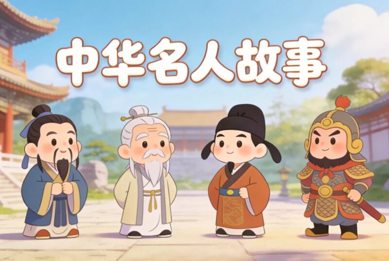 中华名人故事动画，汲取榜样力量启迪孩子人生-课程资源网