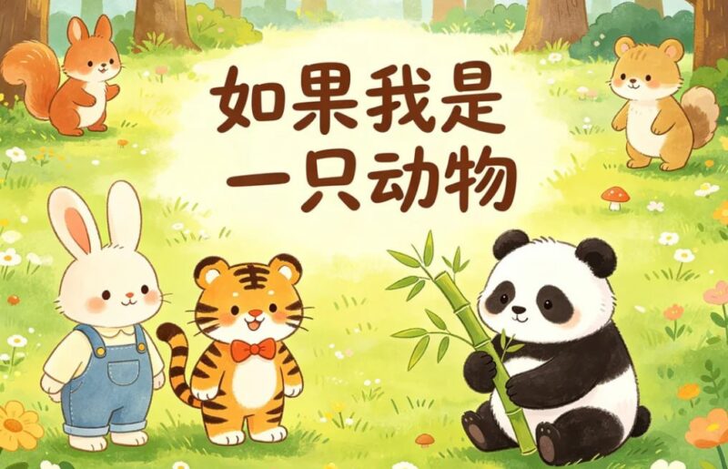 儿童科普动画《如果我是一只动物》,带孩子体验动物世界-课程资源网