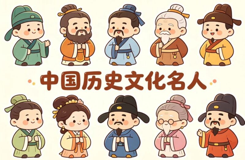 中国历史文化名人动画，汲取千年智慧与风骨-课程资源网