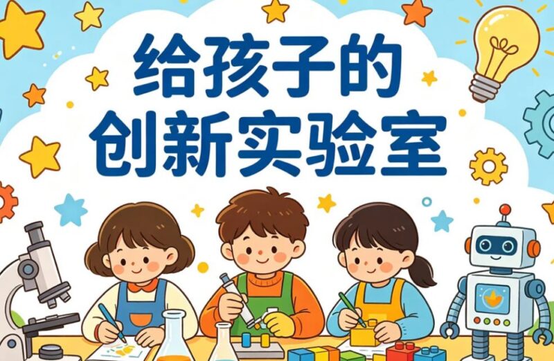 给孩子的创新实验室20集，玩出科学思维与创造力-课程资源网
