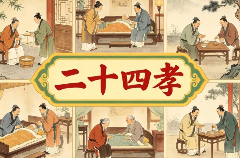 二十四孝动画，讲解传统孝道故事-课程资源网