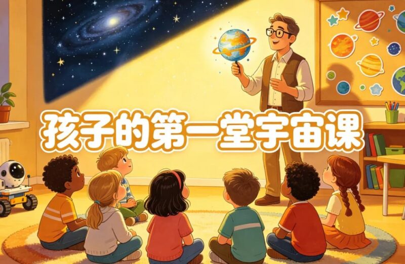 孩子的第一堂宇宙课，探索太阳系与星辰大海-课程资源网