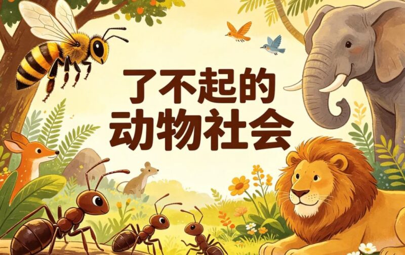 了不起的动物社会，揭秘动物王国的生存智慧-课程资源网