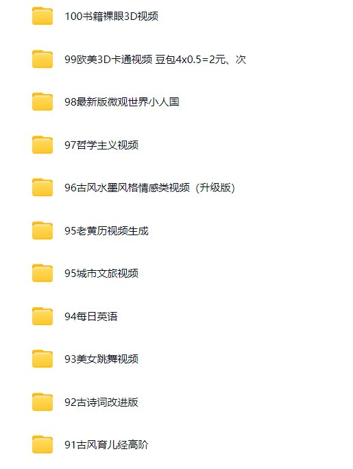 100+COZE扣子工作流合集，某团队收费599资源-课程资源网