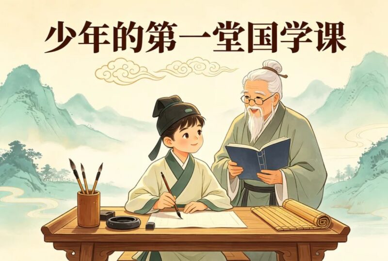 少年的第一堂国学课，轻松读懂中华文化根脉-课程资源网