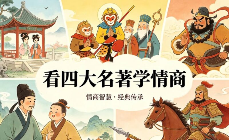 看四大名著学情商，借古人智慧提升社交力-课程资源网