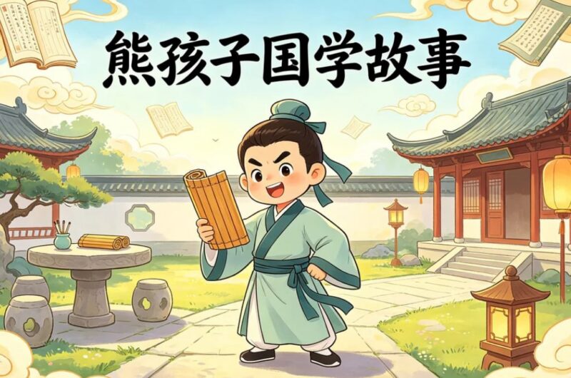 熊孩子国学故事，用趣味故事讲传统美德-课程资源网