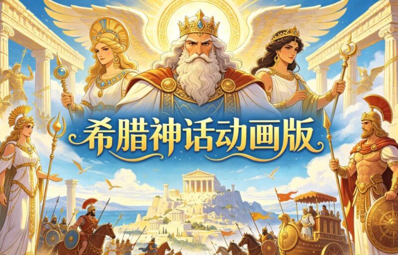 希腊神话课动画版，打开西方文明的想象力之门-课程资源网