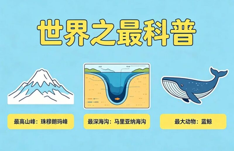 世界之最科普，满足孩子对极限的好奇心-课程资源网