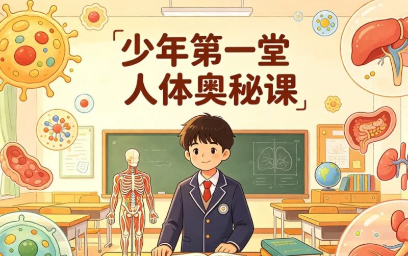 少年第一堂人体奥秘课，认识身体里的精密小宇宙-课程资源网