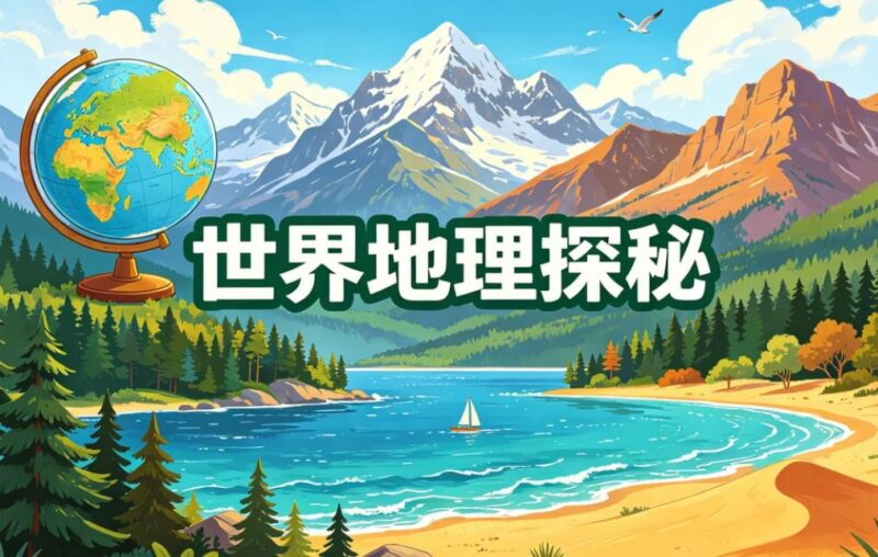 世界地理探秘儿童课，10个颠覆认知的地理奇闻-课程资源网