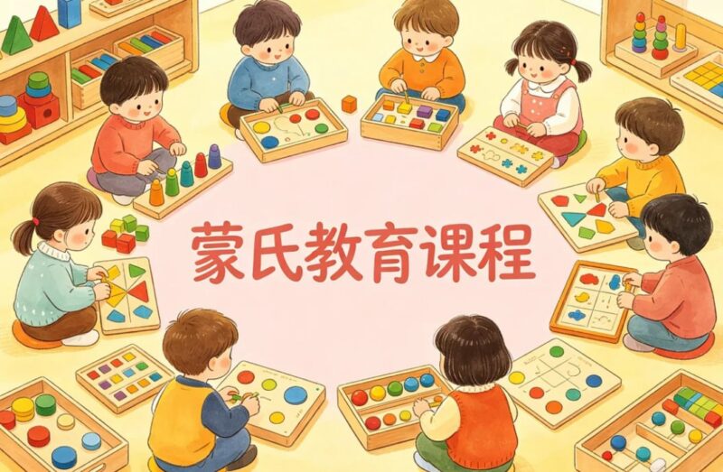 蒙氏教育课程，培养独立自主与内在秩序感-课程资源网